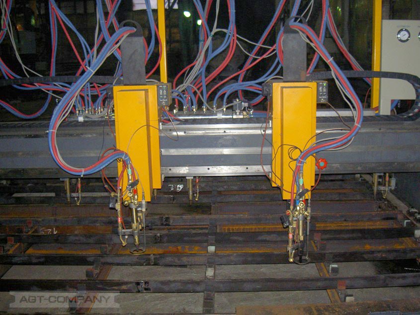 Автоматизированный стан для производства сварных двутавровых балок